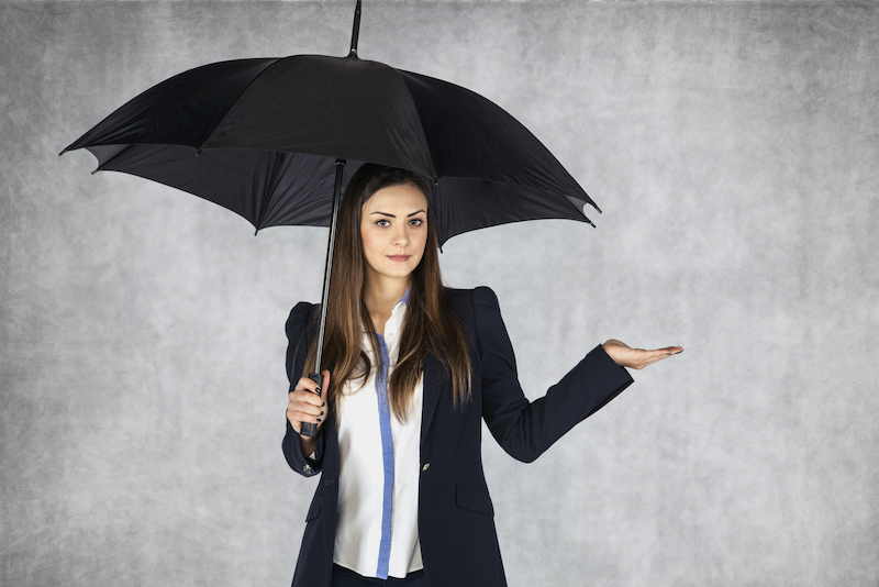 umbrella illustrating insurance coverage